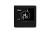 088U0628R Электронный комнатный термостат WT-RB с подключением 230V, встраиваемый, черный